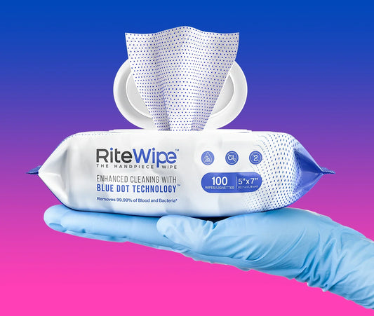 Introducing RiteWipe™ Handpiece Cleaning Wipes